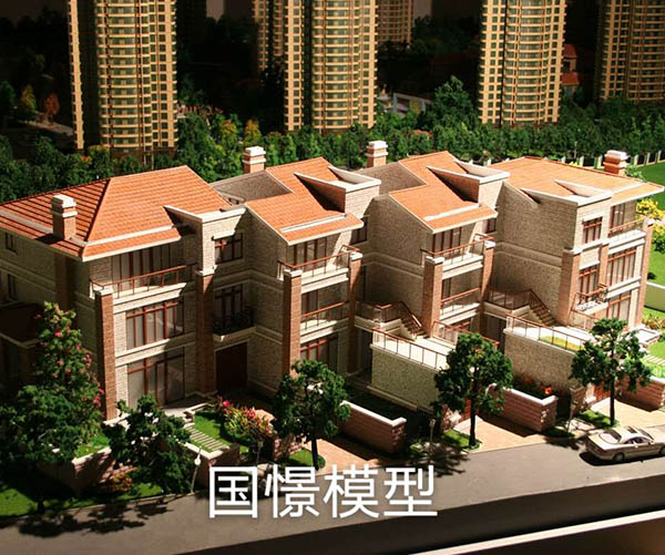 凤凰县建筑模型